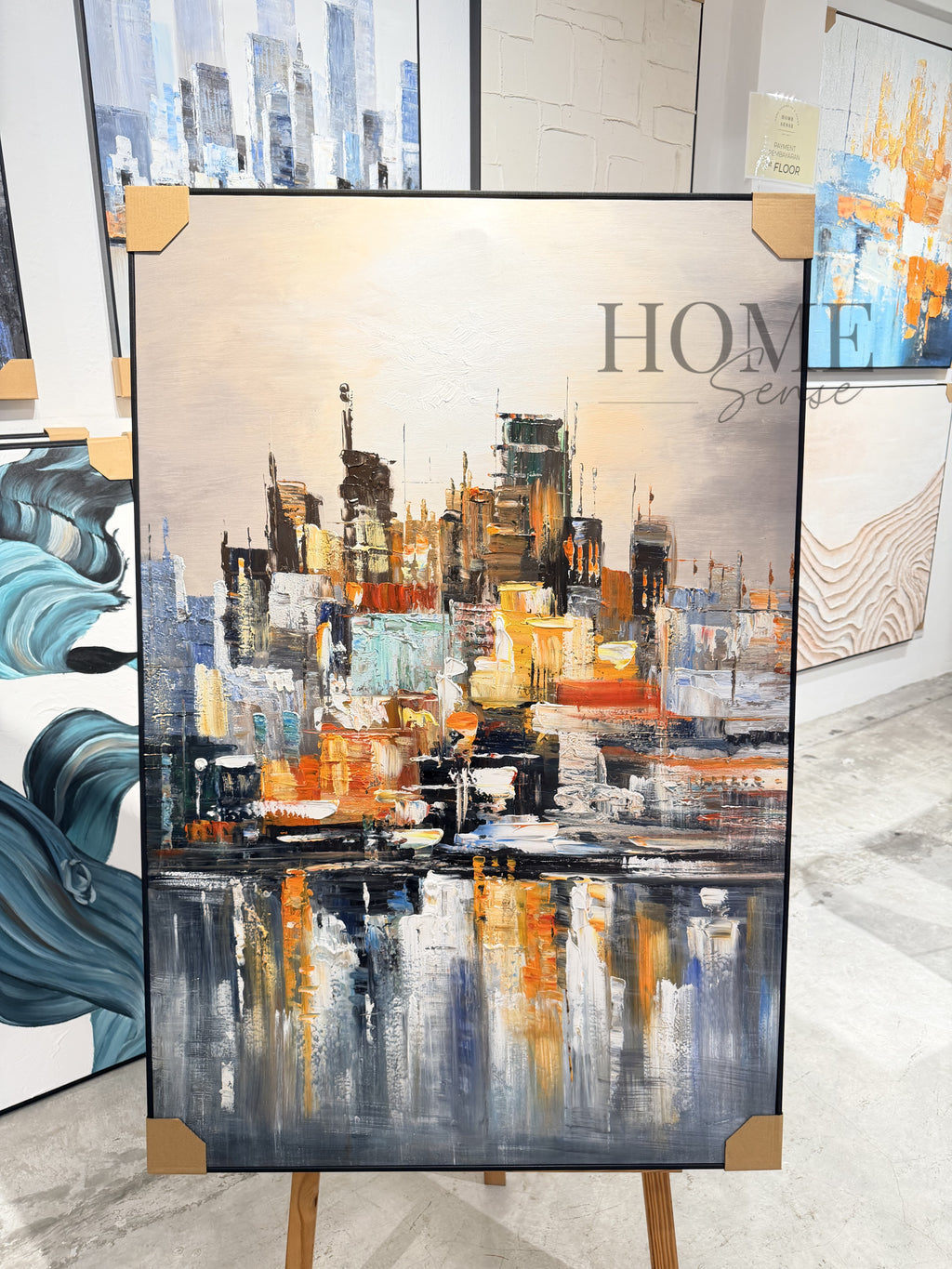 Falling Lights - Canvas Wall Art