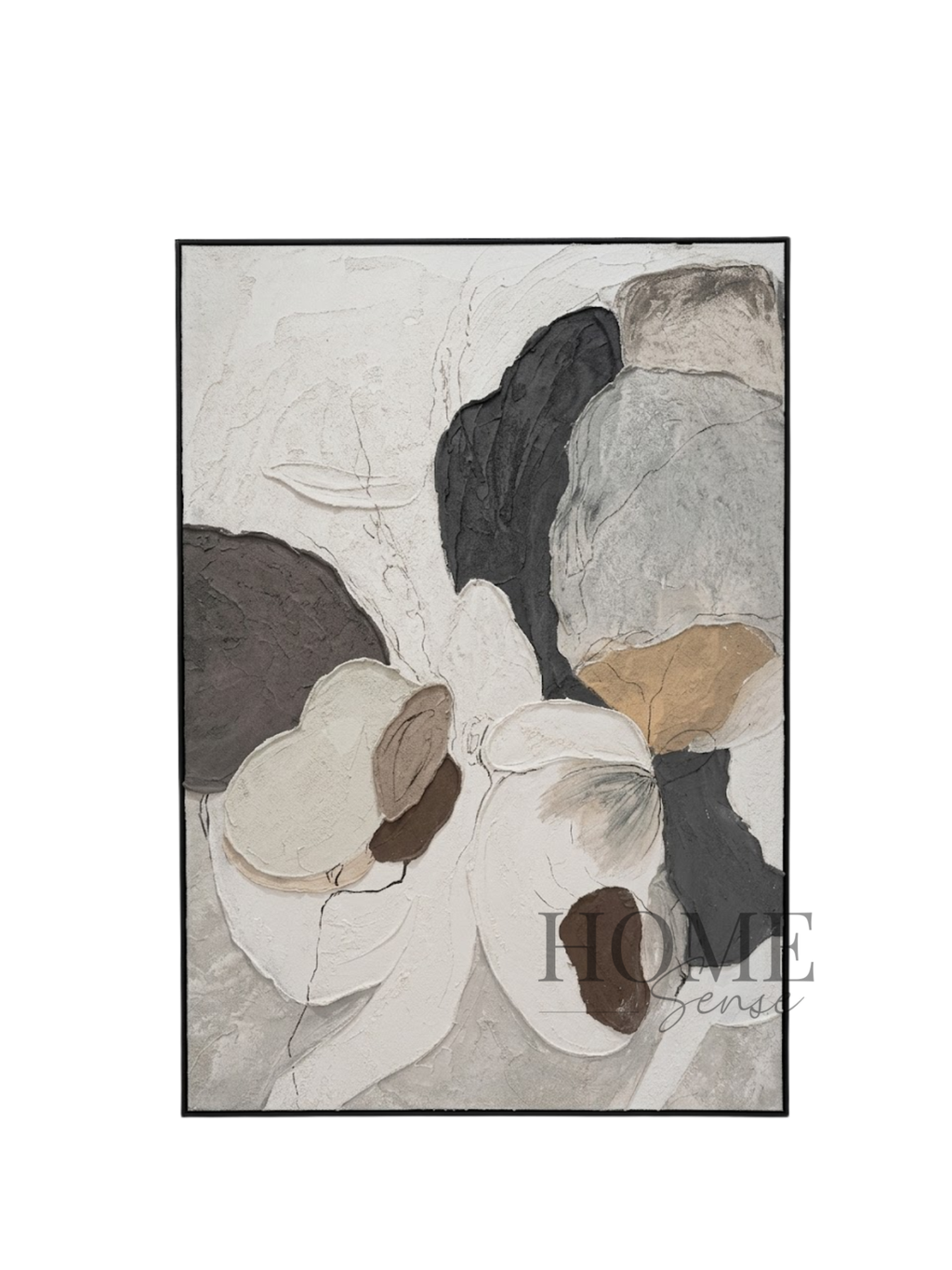 Soft Earth Blossom - Canvas Wall Art