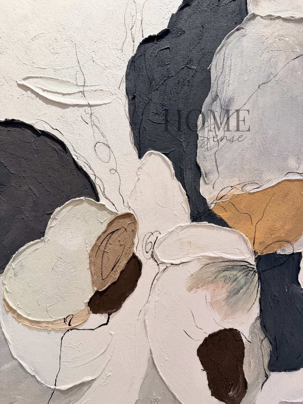 Soft Earth Blossom - Canvas Wall Art