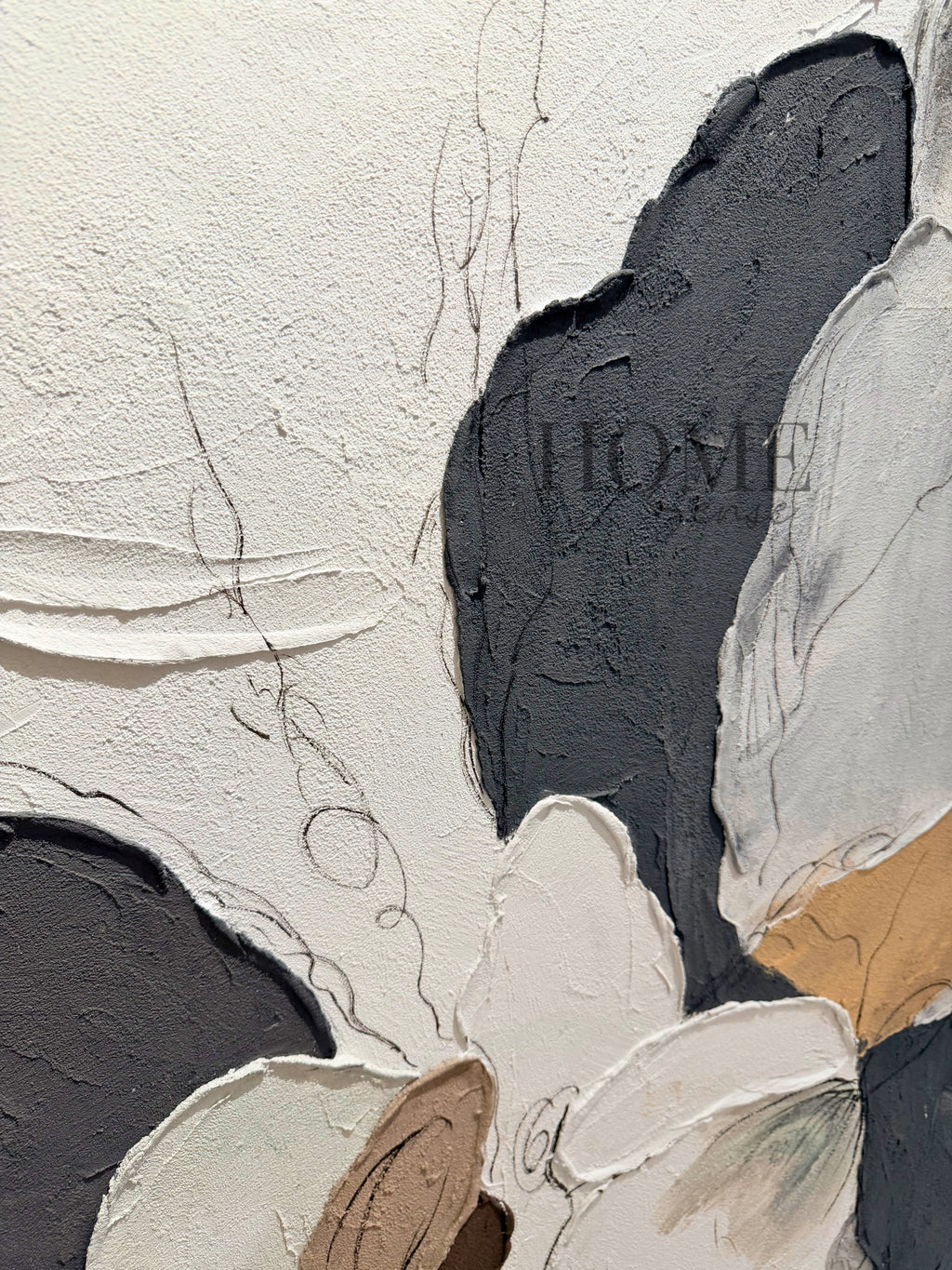 Soft Earth Blossom - Canvas Wall Art