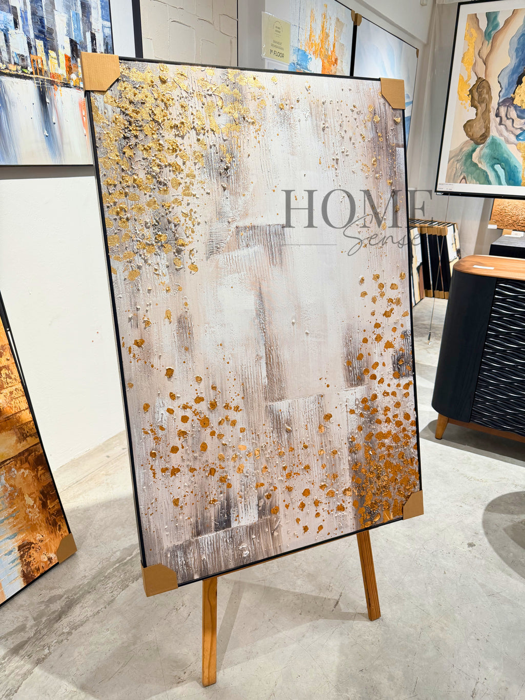 Golden Veil - Canvas Wall Art