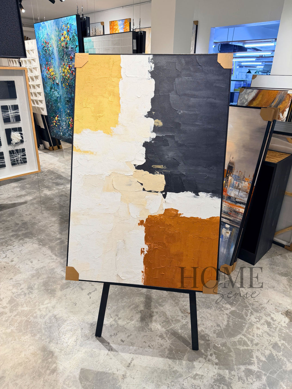 Ochre & Ash - Canvas Wall Art