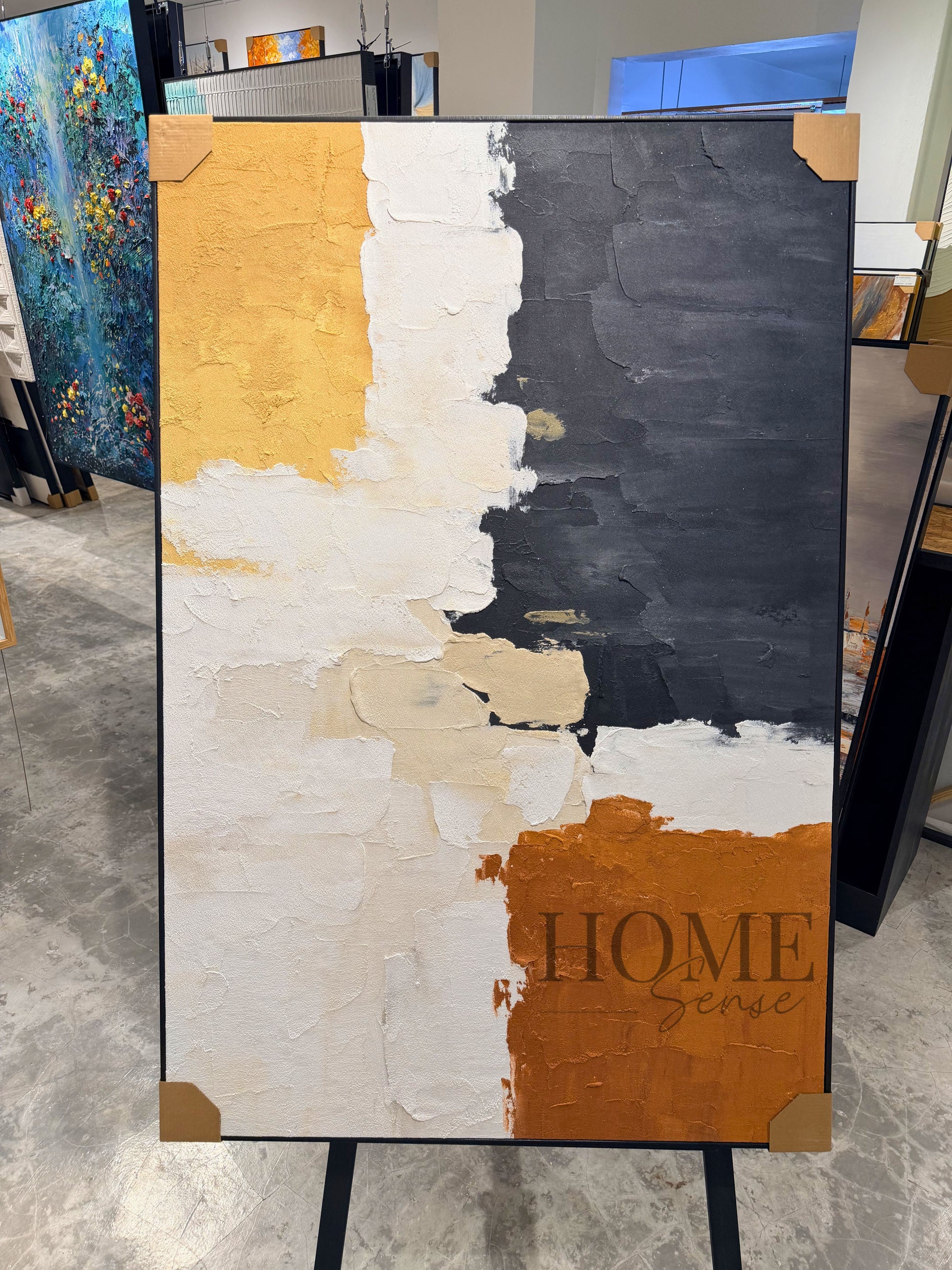 Ochre & Ash - Canvas Wall Art