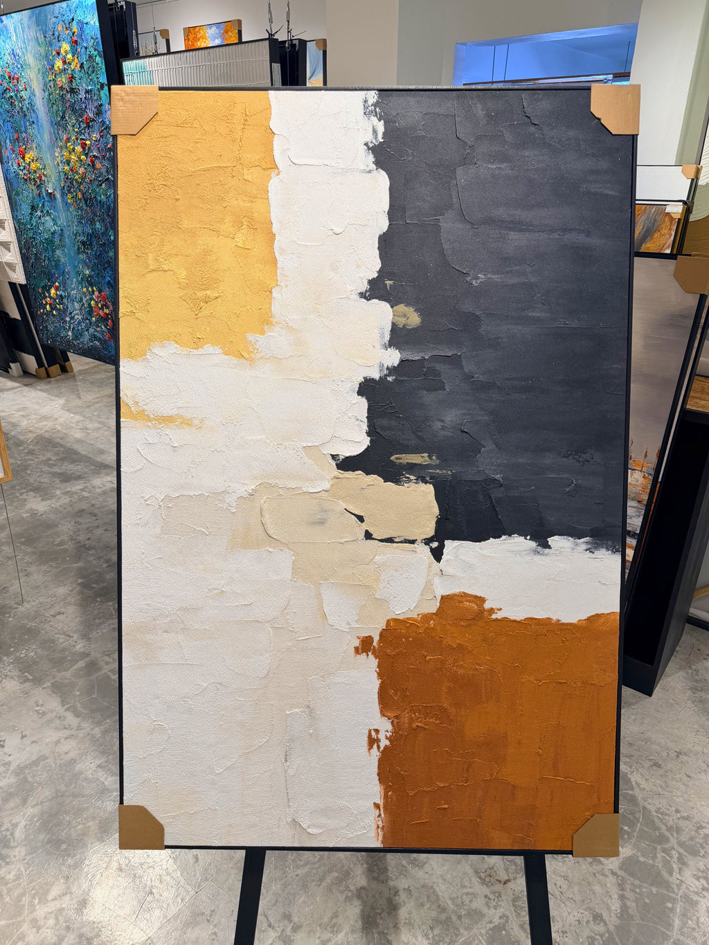 Ochre & Ash - Canvas Wall Art