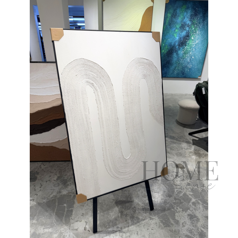 Ivory Flow - Canvas Wall Art
