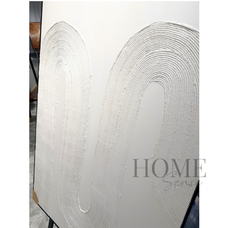Ivory Flow - Canvas Wall Art