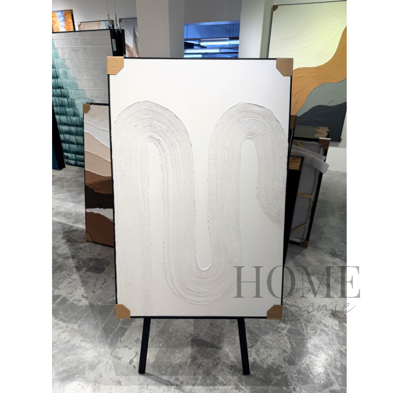 Ivory Flow - Canvas Wall Art
