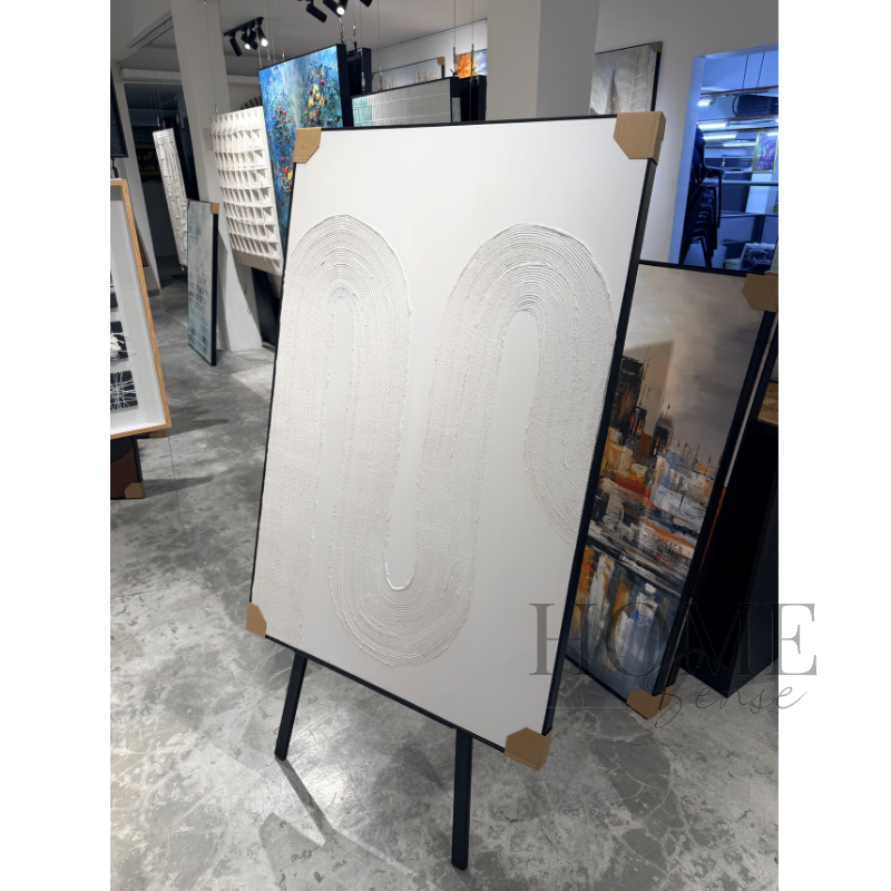 Ivory Flow - Canvas Wall Art