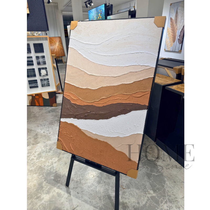 Modern Neutral Texture - Canvas Wall Art