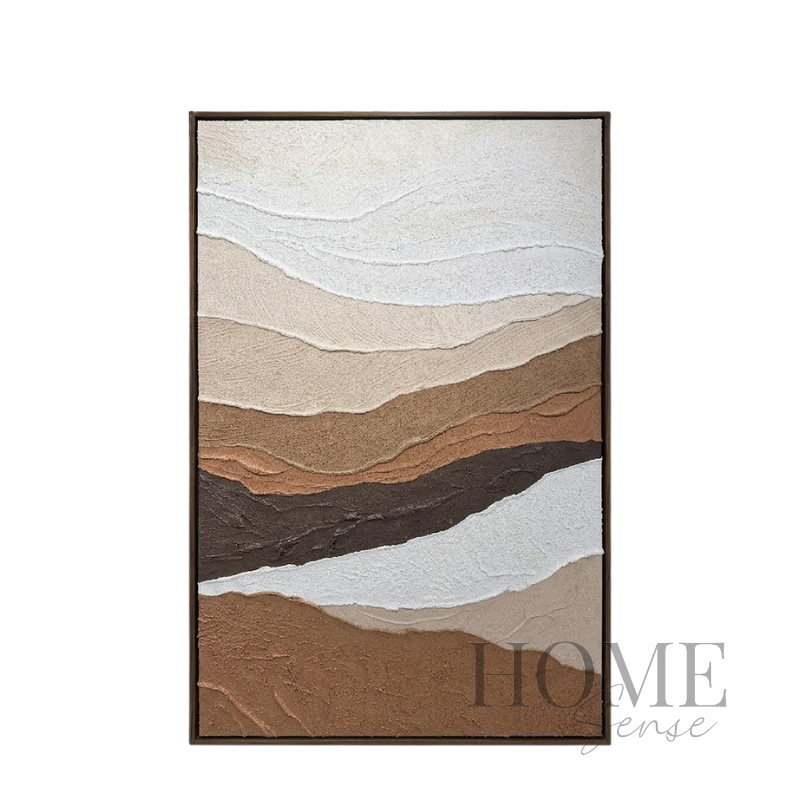 Modern Neutral Texture - Canvas Wall Art