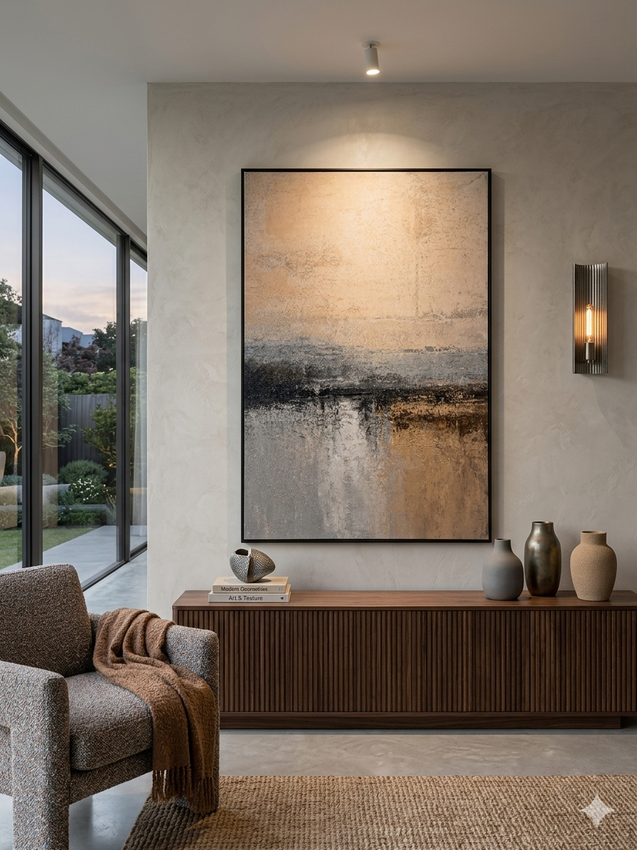 Fading Into Calm - Canvas Wall Art
