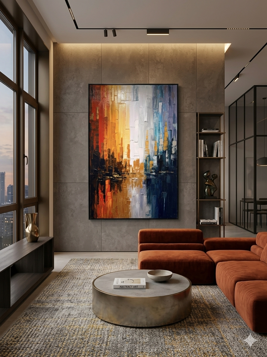 Where Color Rise, Canvas - Wall Art