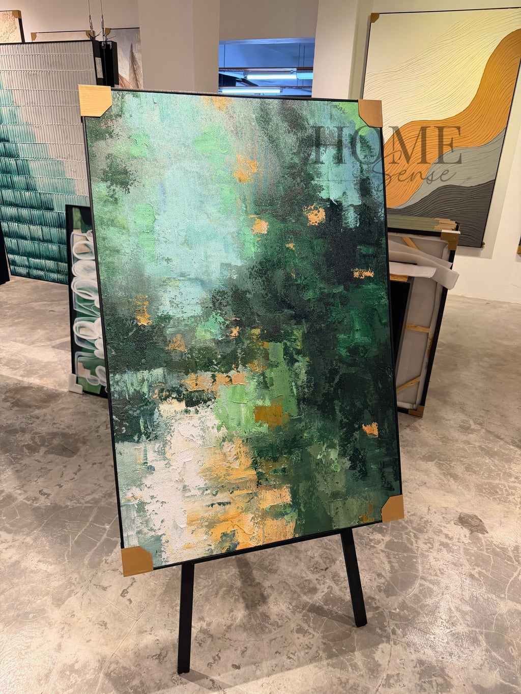 Morning in Green - Canvas Wall Art