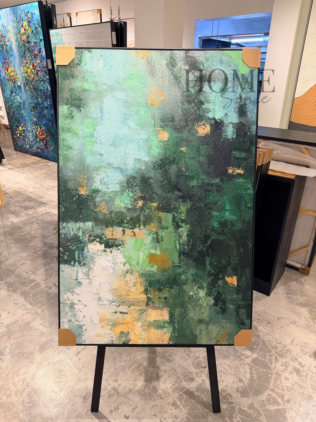 Morning in Green - Canvas Wall Art