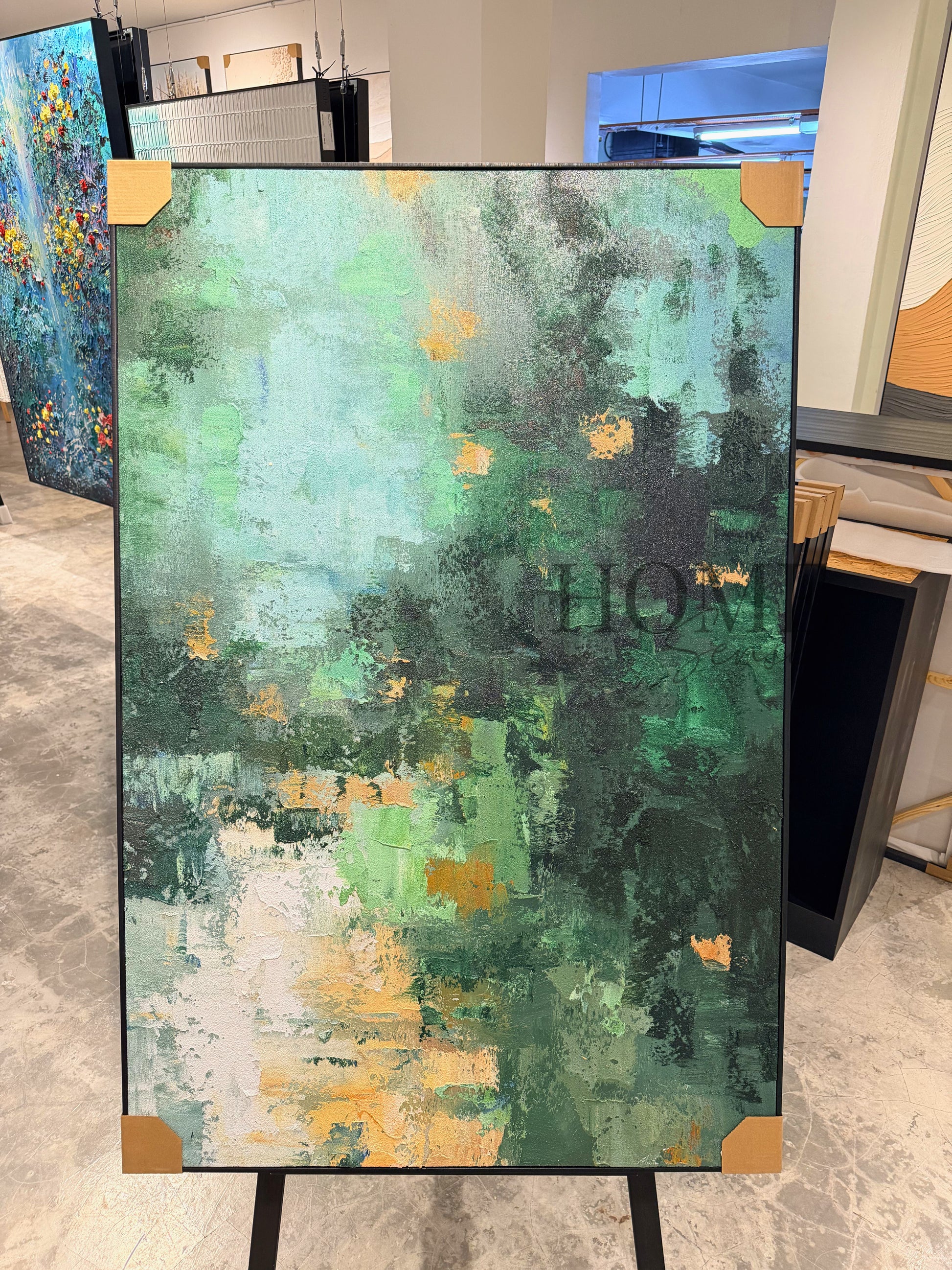 Morning in Green - Canvas Wall Art