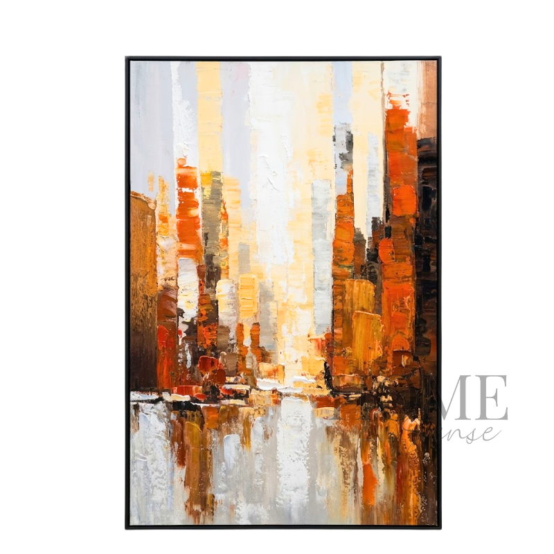 The City Awakens - Canvas Wall Art