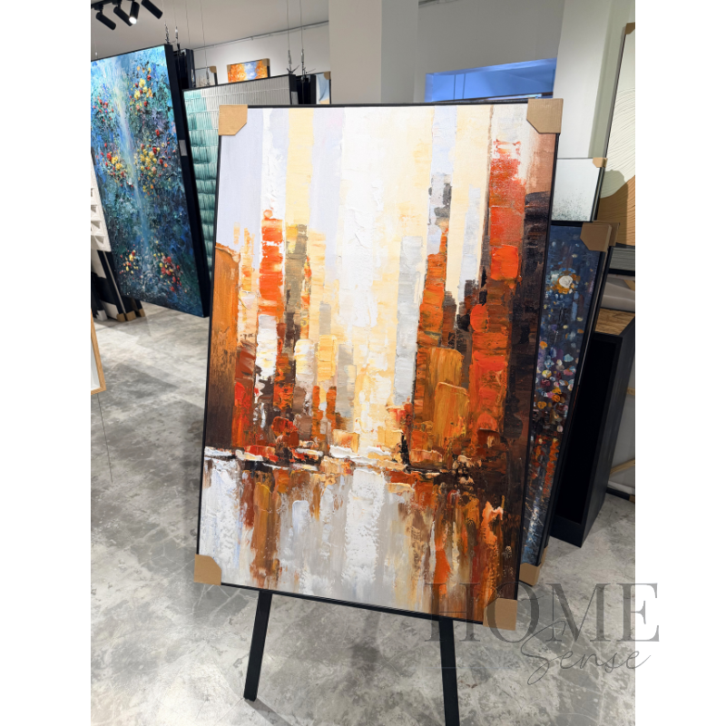 The City Awakens - Canvas Wall Art