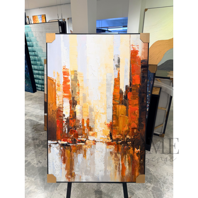 The City Awakens - Canvas Wall Art