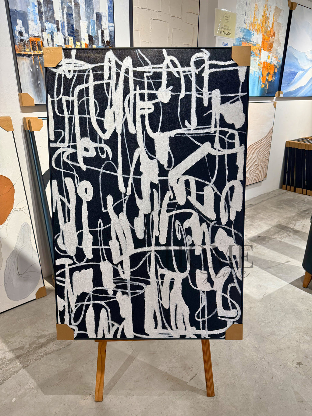 Graffiti of Thought - Canvas Wall Art