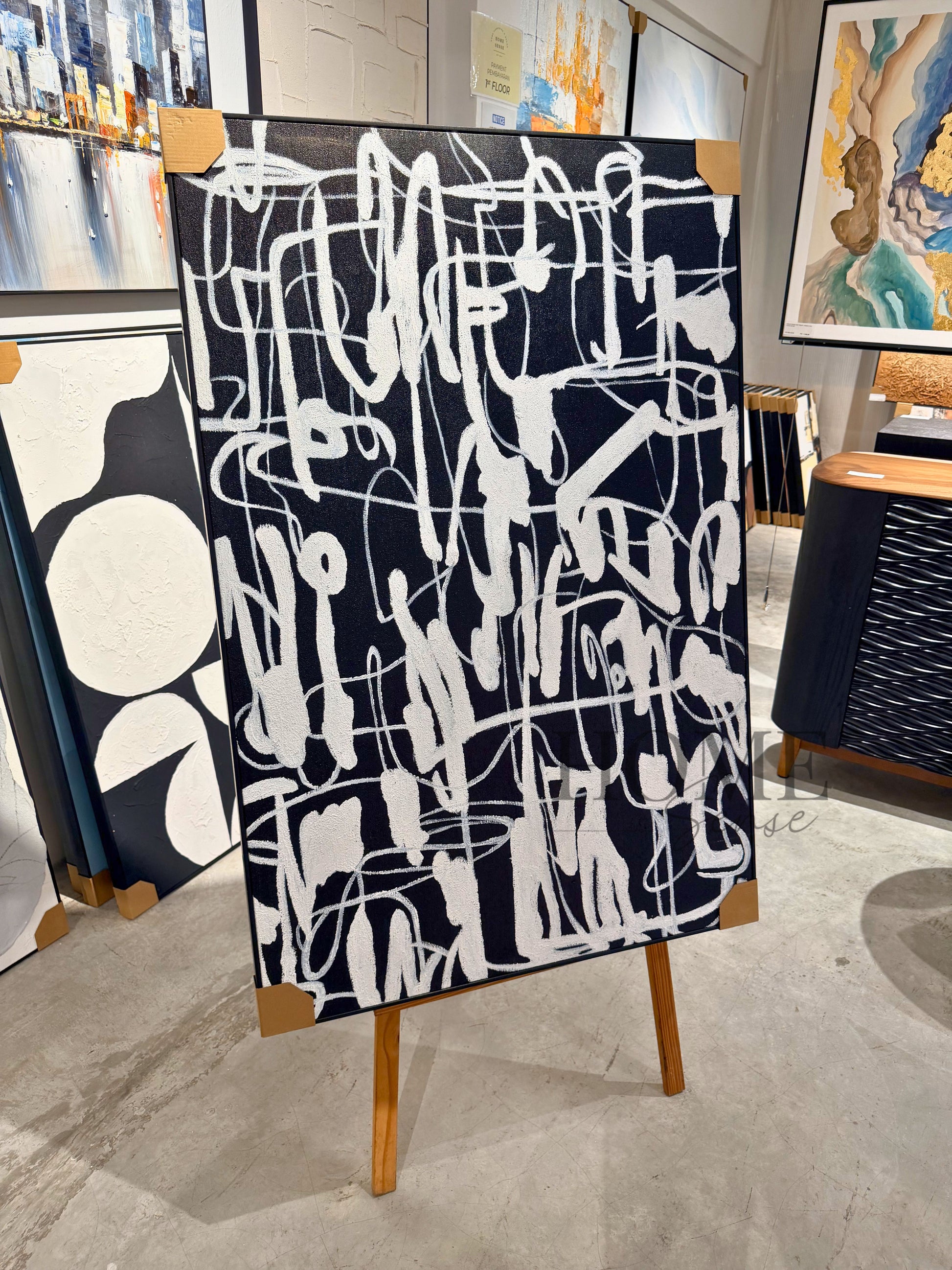 Graffiti of Thought - Canvas Wall Art