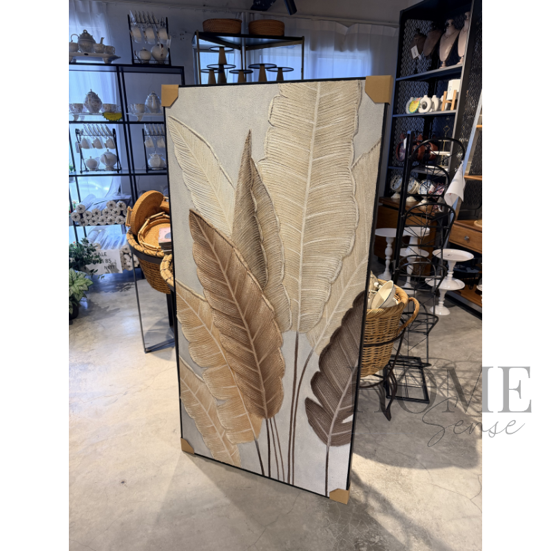 Golden Botanica Canvas - Wall Art