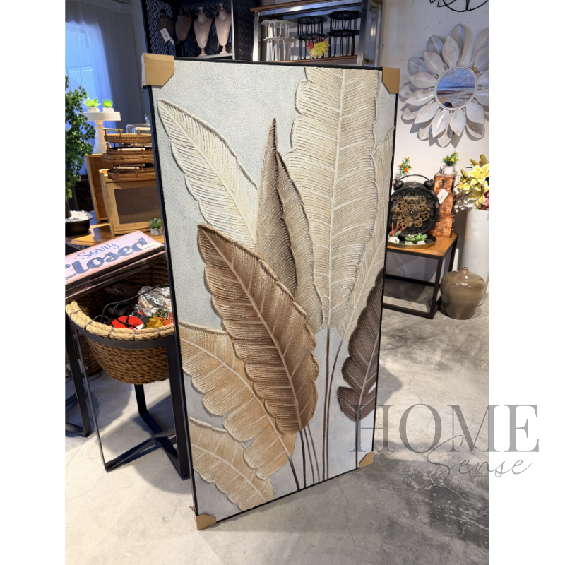Golden Botanica Canvas - Wall Art