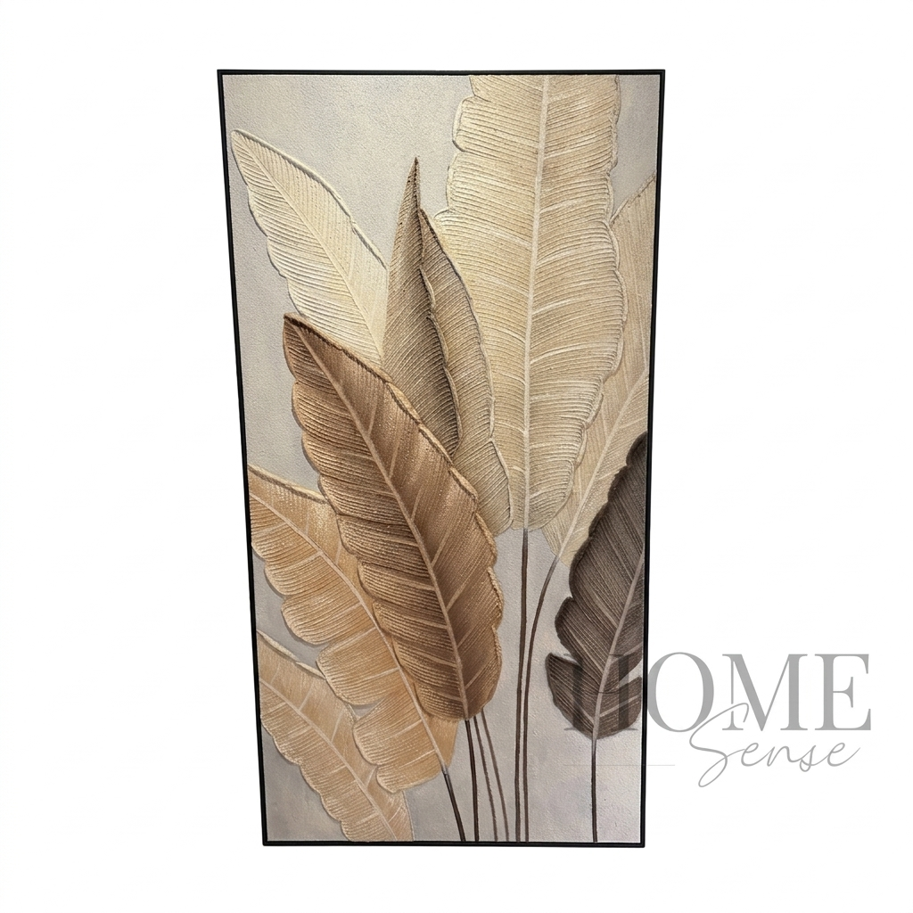 Golden Botanica Canvas - Wall Art