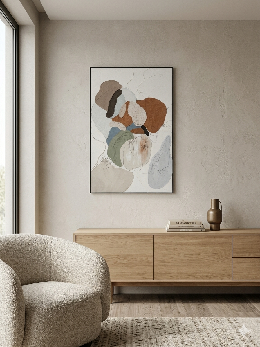 Soft Geometry Series Canvas Wall Art