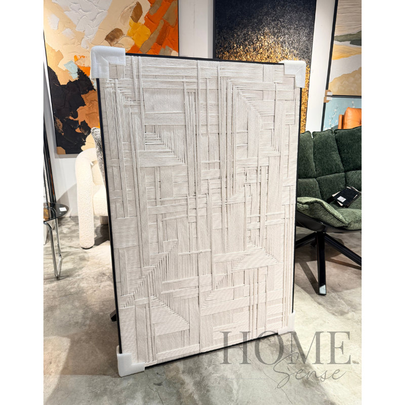 Modern Geometric Wall Art, Thread Wall Art