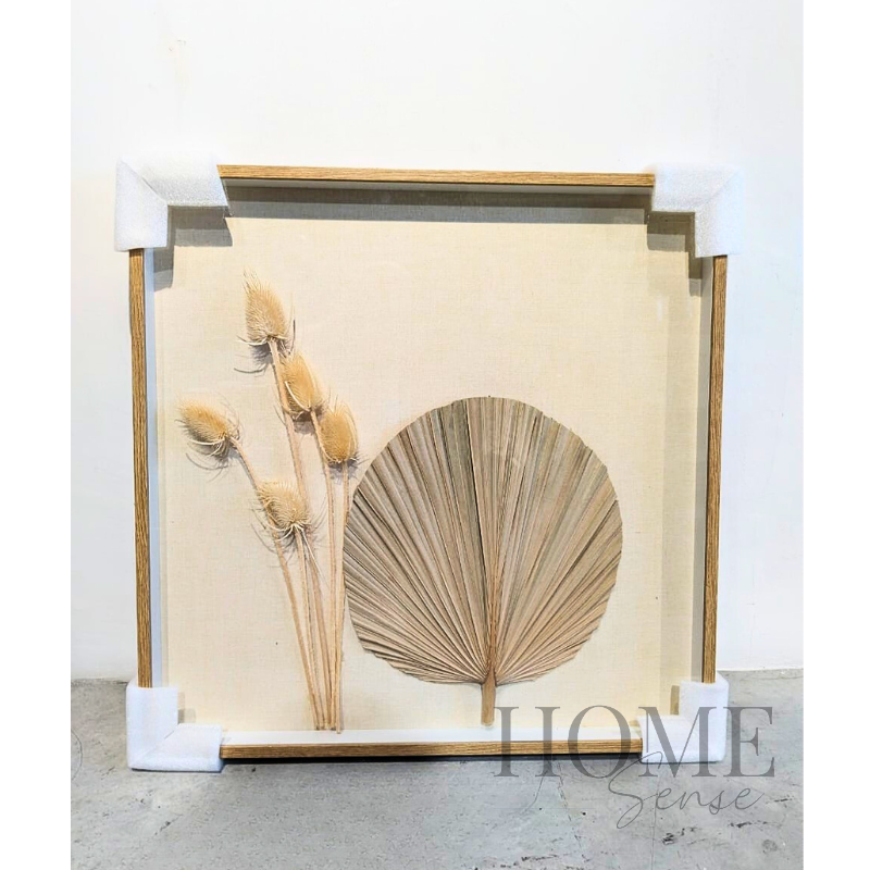 Natural Harmony – 3D Dried Botanical Wall Art
