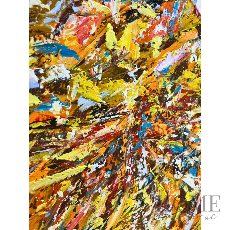 Joy in Motion – Colourful Abstract Canvas Wall Art