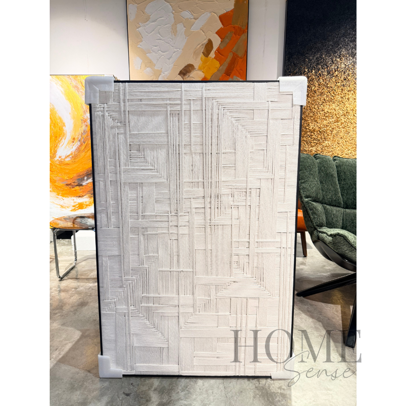 Modern Geometric Wall Art, Thread Wall Art