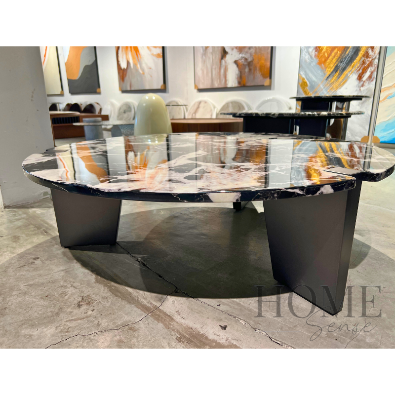 Obsidian Bloom Coffee Table