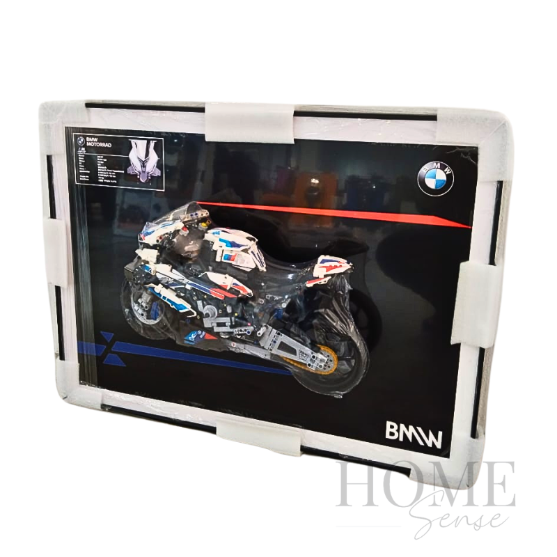 BMW Motorcycle Toy Wall Art