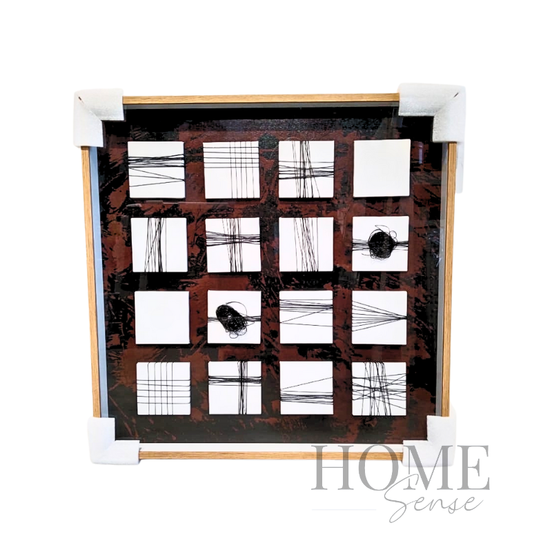 Modern Minimalist Wall Art, Physical Texture