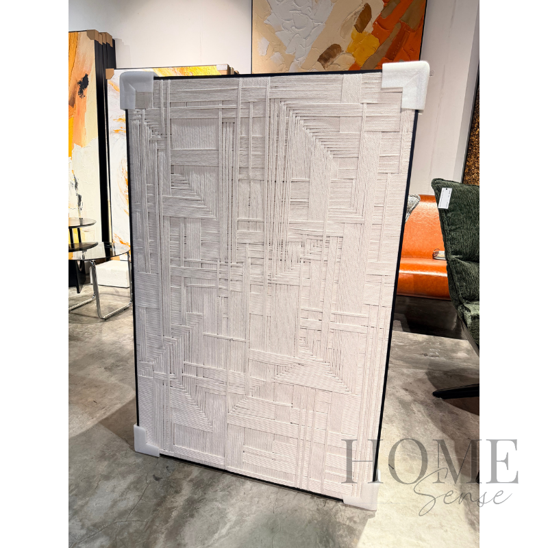 Modern Geometric Wall Art, Thread Wall Art