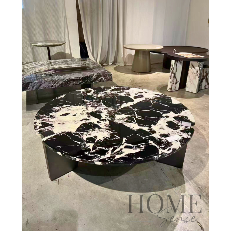 Obsidian Bloom Coffee Table