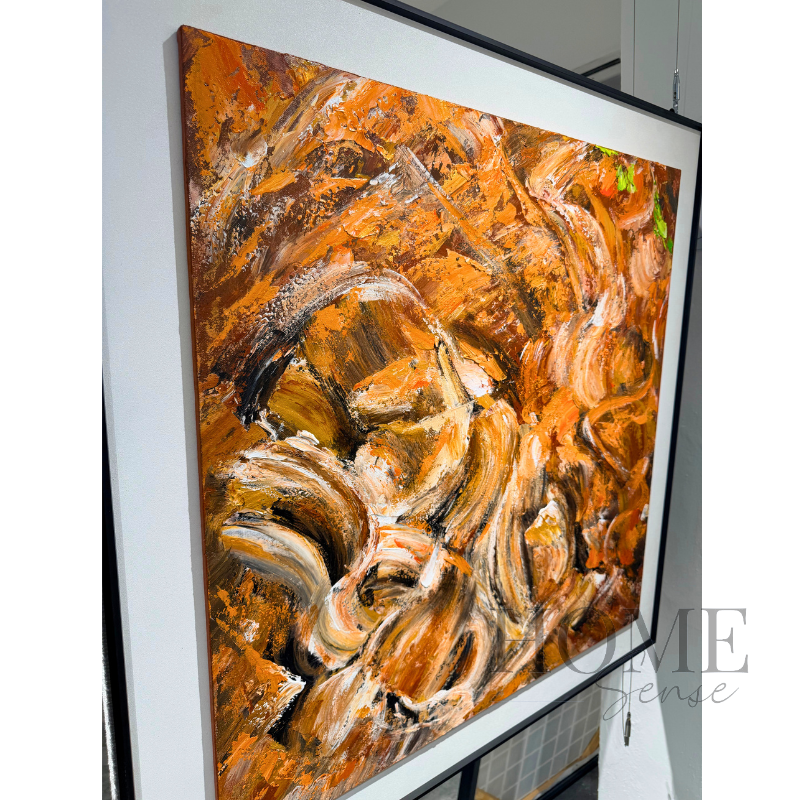 Wild Ochre Dance - Canvas, Wall Art