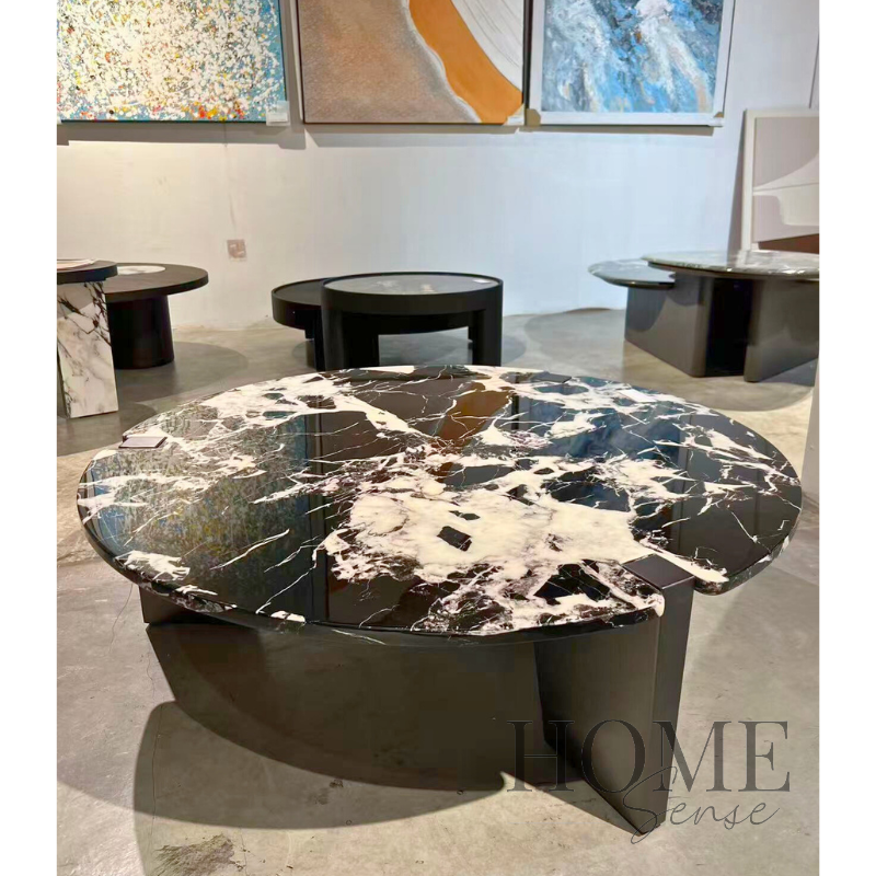 Obsidian Bloom Coffee Table