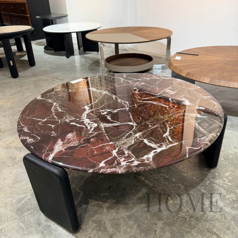 Red Canyon Marble Coffee Table