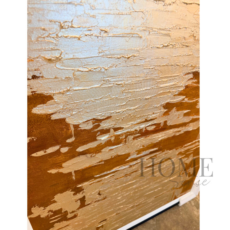 Golden Erosion - Canvas, Wall Art