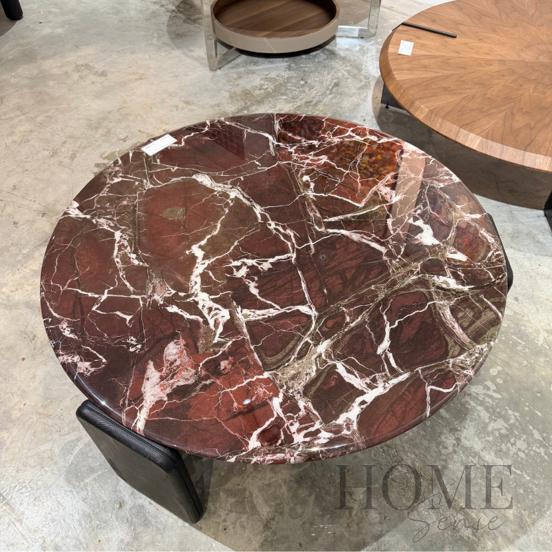 Red Canyon Marble Coffee Table