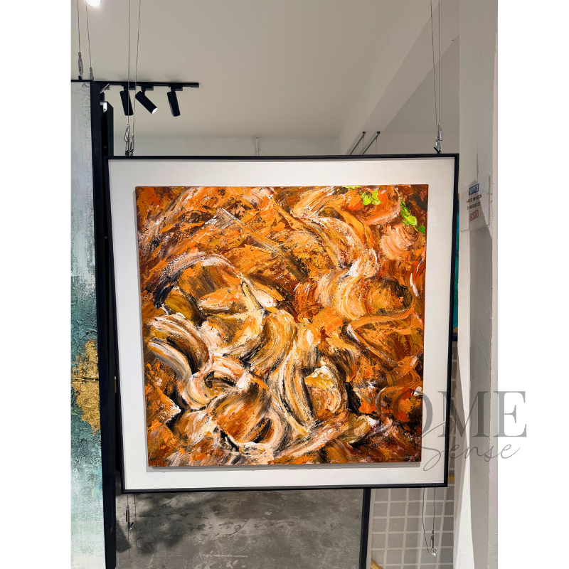 Wild Ochre Dance - Canvas, Wall Art
