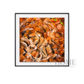 Wild Ochre Dance Canvas Wall Art | Luxury Abstract Painting