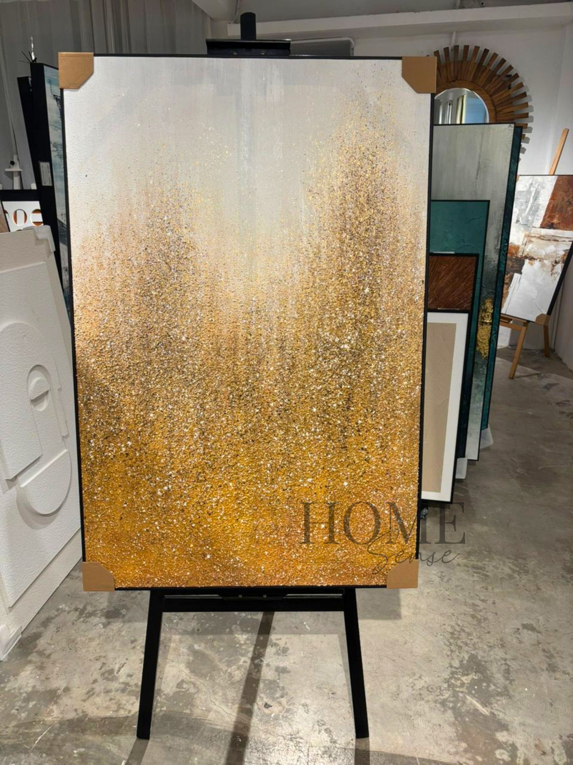 Golden Rainfall  , Canvas Wall Art