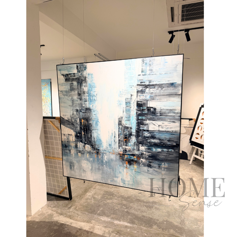 Luminous Cityscape - Canvas Wall Art