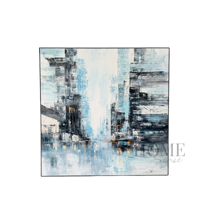 Luminous Cityscape - Canvas Wall Art