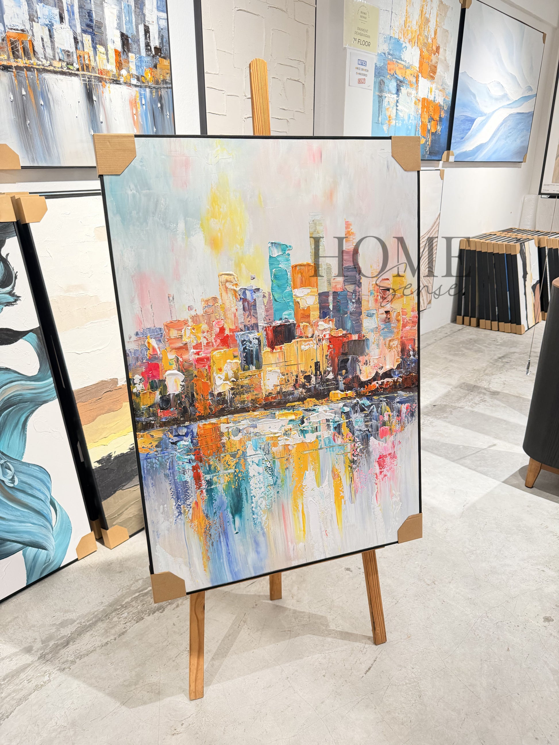 Afterlight City- Canvas, Wall Art