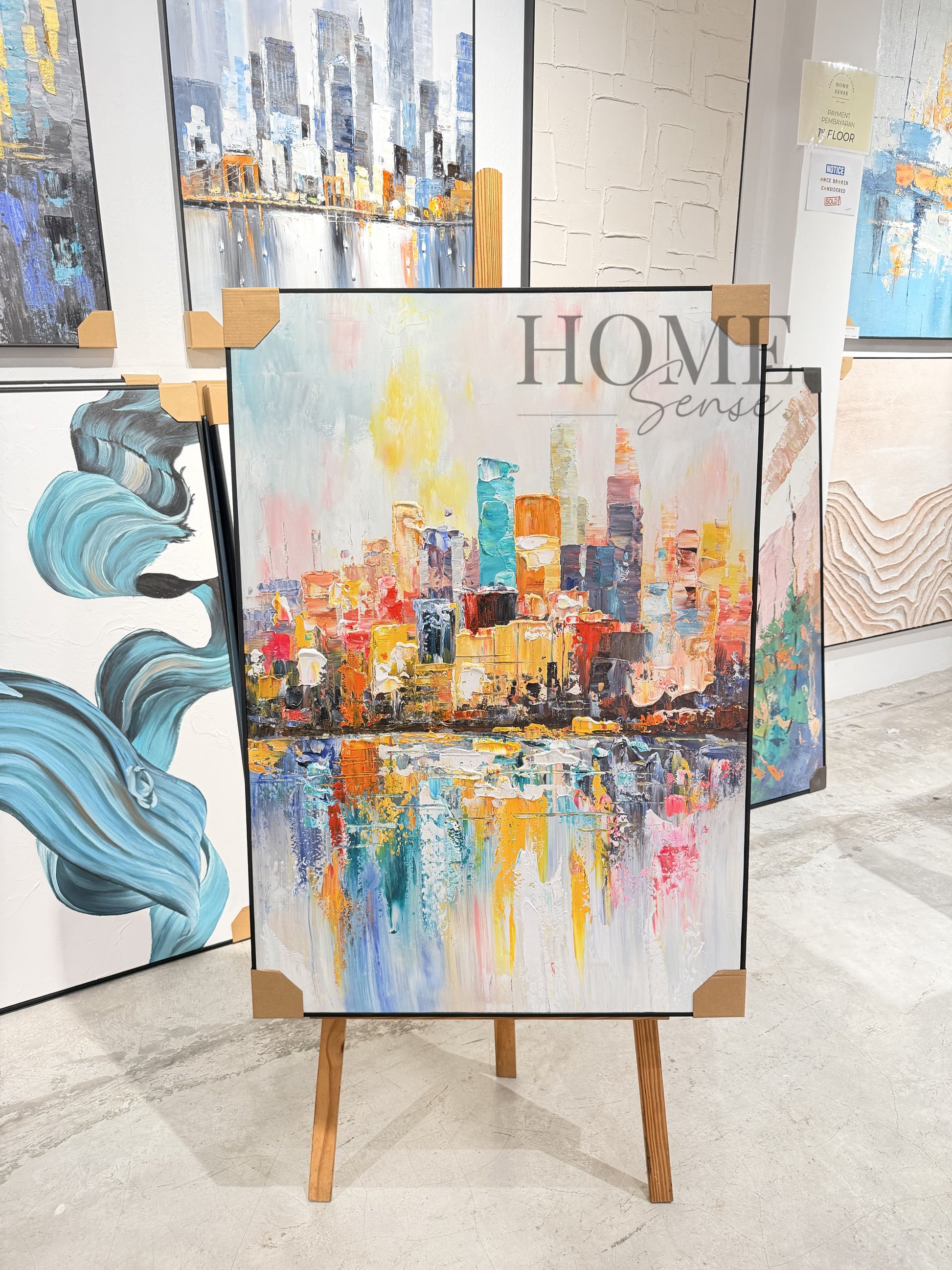 Afterlight City- Canvas, Wall Art