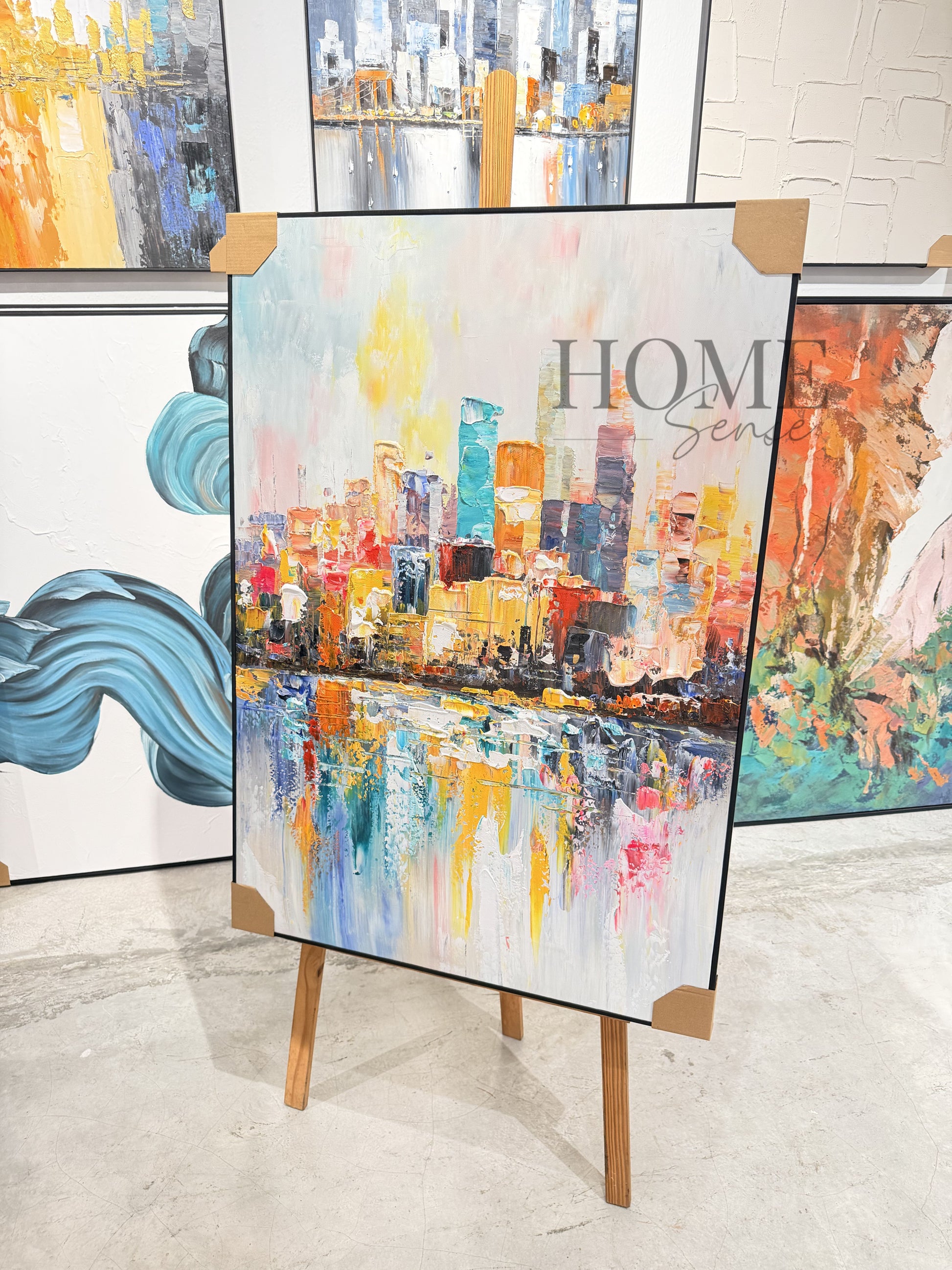 Afterlight City- Canvas, Wall Art